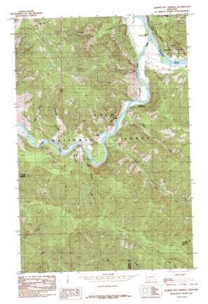 Quinns Hot Springs USGS topographic map 47114c7