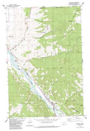 Paradise USGS topographic map 47114d7