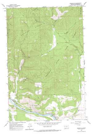 Weeksville USGS topographic map 47114e8