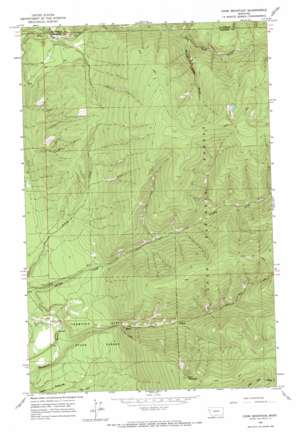 Cook Mountain USGS topographic map 47114g8