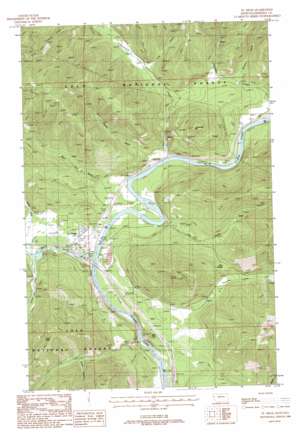 Saint Regis USGS topographic map 47115c1