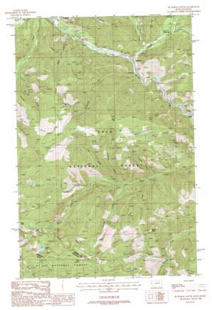 De Borgia South USGS topographic map 47115c3