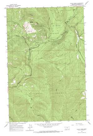 Calico Creek USGS topographic map 47115f1