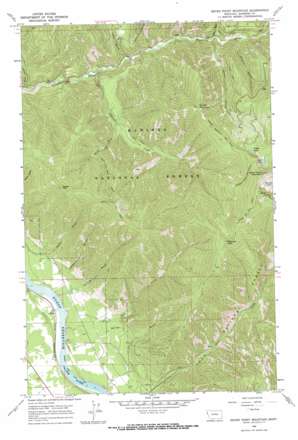 Vermilion Peak USGS topographic map 47115g4