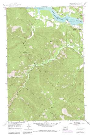 Larchwood topo map