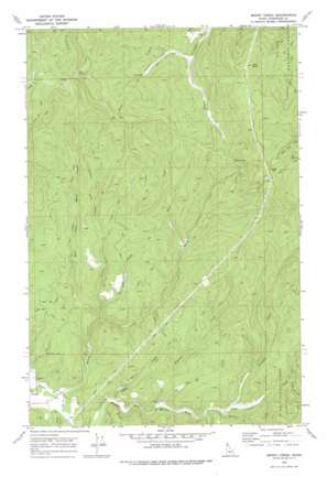 Merry Creek USGS topographic map 47116a2