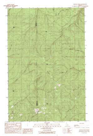 Crystal Peak USGS topographic map 47116b3