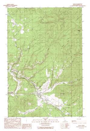 Santa USGS topographic map 47116b4