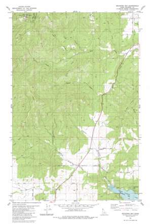 Rockford Bay USGS topographic map 47116e8