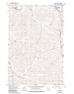 Thornton topo map