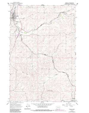 Rosalia USGS topographic map 47117b3