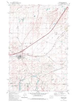 Sprague USGS topographic map 47117c8