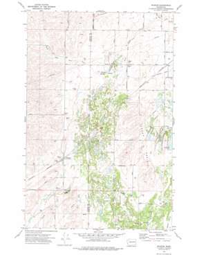 Waukon USGS topographic map 47117e7