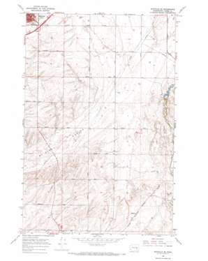 Ritzville SE USGS topographic map 47118a3