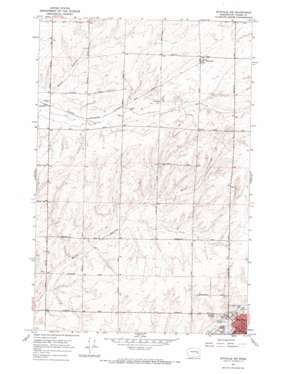 Ritzville Nw topo map