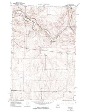 Irby topo map