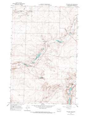 Sullivan Lake topo map