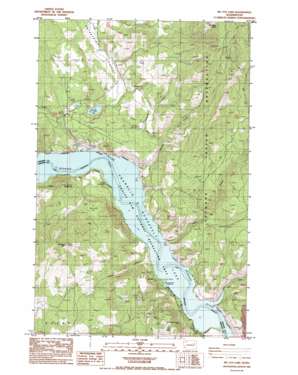 Mccoy Lake topo map