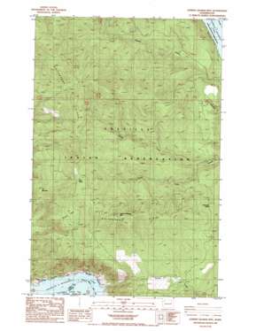 Johnny George Mountain USGS topographic map 47118h4
