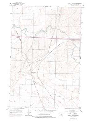 Bassett Junction topo map