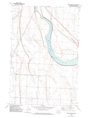 Moses Lake NW USGS topographic map 47119b4