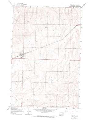 Hartline USGS topographic map 47119f1