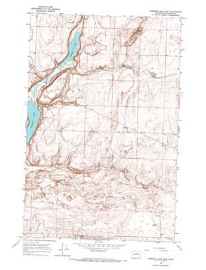 Jameson Lake East USGS topographic map 47119f5