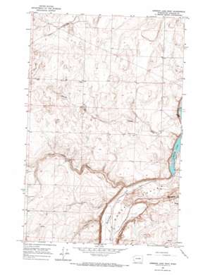 Jameson Lake West USGS topographic map 47119f6