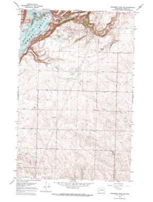 Steamboat Rock East USGS topographic map 47119g1