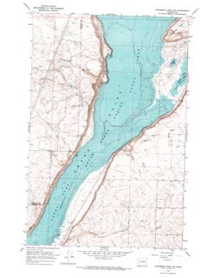 Steamboat Rock West topo map