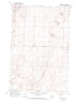 Piersol Hills USGS topographic map 47119g5