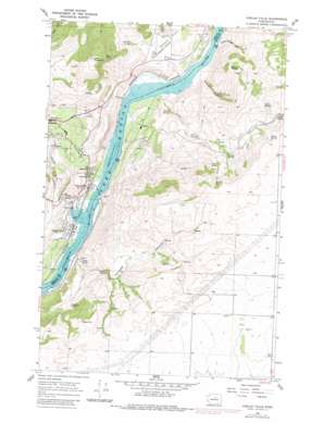 Chelan Falls USGS topographic map 47119g8