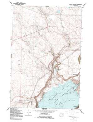 Barker Canyon USGS topographic map 47119h2