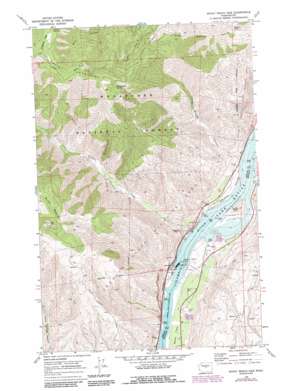 Rocky Reach Dam USGS topographic map 47120e3