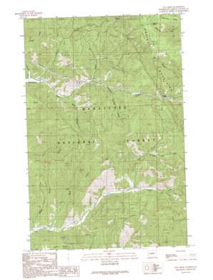 Van Creek topo map