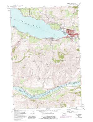 Chelan USGS topographic map 47120g1