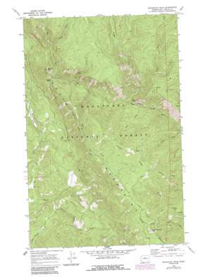 Sugarloaf Peak USGS topographic map 47120g5