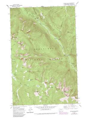 Silver Falls USGS topographic map 47120h5