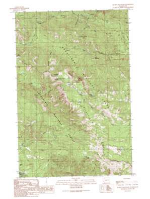 Snoqualmie Pass USGS topographic map 47121a1