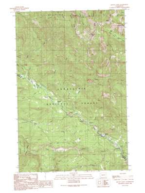 Mount Clifty topo map