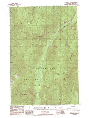 Clear West Peak USGS topographic map 47121a6