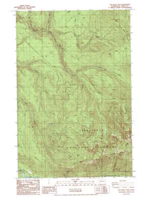 Old Baldy Mountain USGS topographic map 47121a8