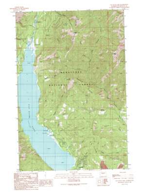 Cle Elum Lake USGS topographic map 47121c1