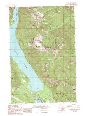 Cle Elum Lake USGS topographic map 47121c2