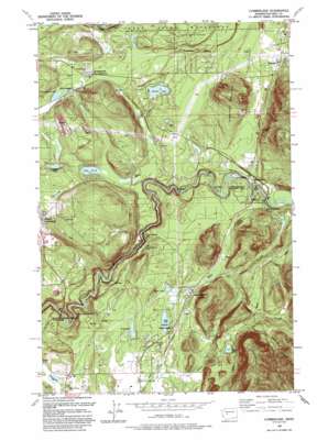 Cumberland USGS topographic map 47121c8