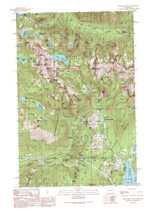 Snoqualmie Pass USGS topographic map 47121d4
