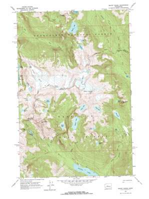 Mount Daniel USGS topographic map 47121e2