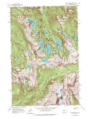 Mount Daniel USGS topographic map 47121e3