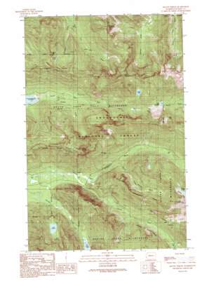 Mount Phelps topo map