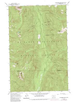 Evergreen Mountain USGS topographic map 47121g3